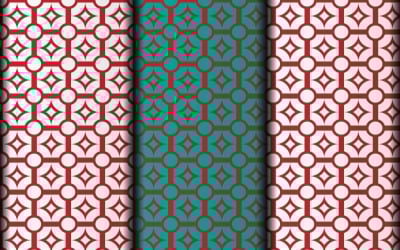 Seamless vector eps pattern template design.