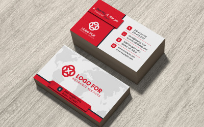 Elegant Dark Business Card Template PSD for Professionals Seeking a Sophisticated Brand Identity