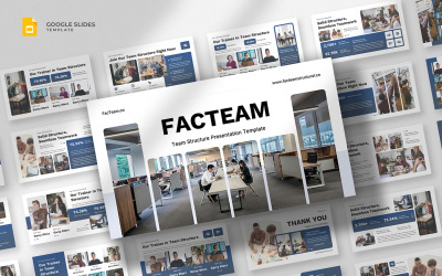 Factteam – Google Slides-Vorlage zur Teamstruktur