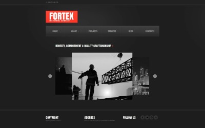 Civil Engineering Moto CMS HTML Template