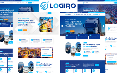 Logiro – Logisztikai és szállítási HTML5 sablon