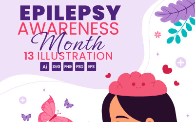 13 National Epilepsy Awareness Month Illustration
