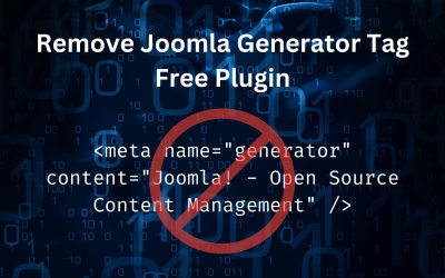 Удалить бесплатный плагин Joomla Generator Tag