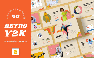 Bodega – Retro Y2K Google Slides Template