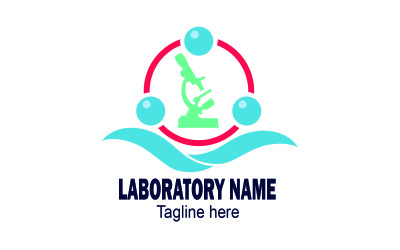 Progettazione del logo del laboratorio medico
