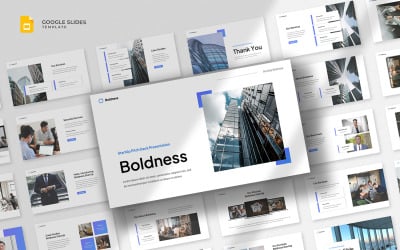 Merészség – Startup Pitch Deck Google Slides sablon