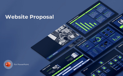 Apresentação em PowerPoint de proposta de site