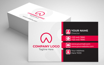 Construction Business Card Simple Design