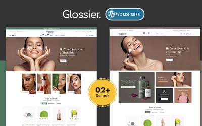 Glossier – Responsive WooCommerce-Theme für Schönheit und Kosmetik