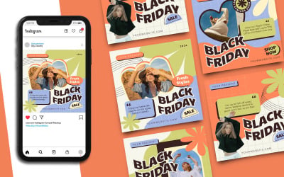Black Friday Instagram Post Template 19