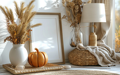 autumn fall decorations, pumpkins