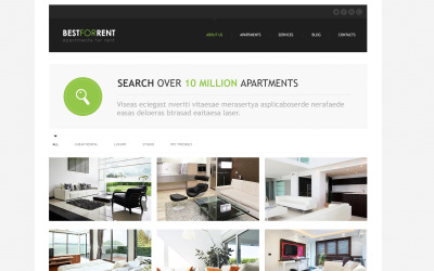 Appartamenti in affitto Joomla Template