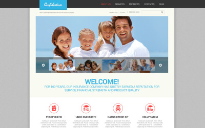 Effektives WordPress-Theme für Versicherungen