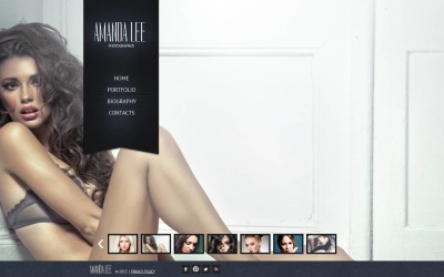 Photographer Portfolio Photo Gallery Template