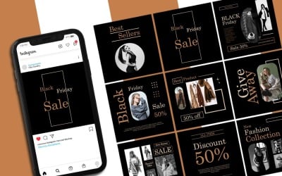 Black Friday Instagram Post Puzzle