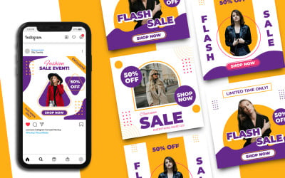 Fashion Sale Instagram Post Template 6