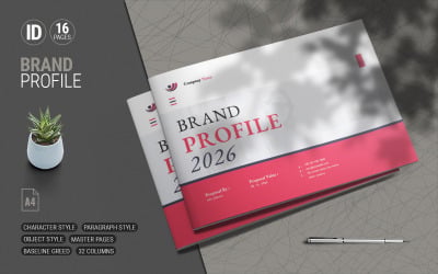 Brand Profile Design Template