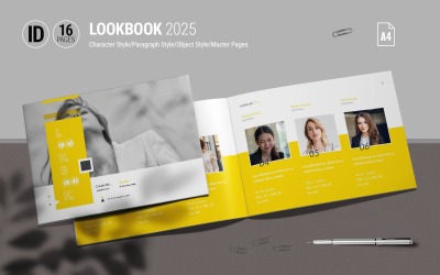 Lookbook-Designvorlage (.indd)