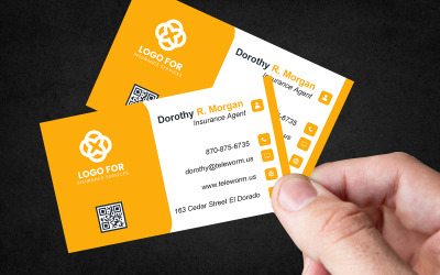 Minimalist Business Card PSD – Clean, Professional Double-Sided Template for Startups and Developers