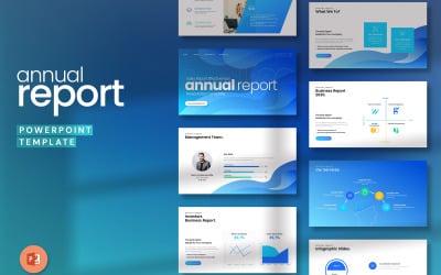 Annual Report Presentation Template.