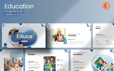 Education Layout PowerPoint Template