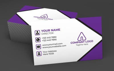 Business Card Design Vector Template (Design)