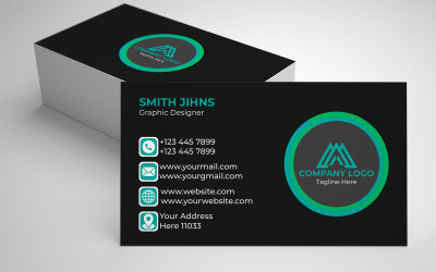 Visiting Card Template Professional (06-Design)