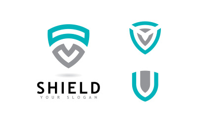 Shield logo icon design template 14