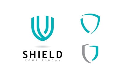 Shield logo icon design template 15