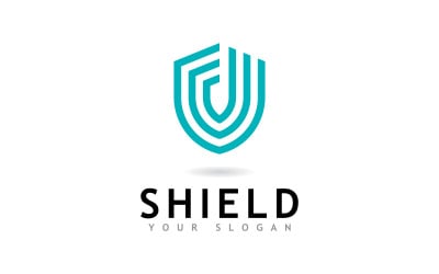Shield logo icon design template 7