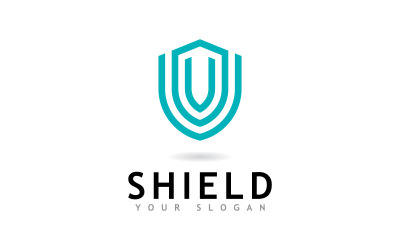 Shield logo icon design template 8