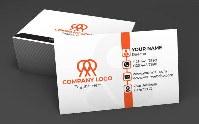 Corporate Business Card Customizable (New Design)