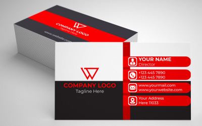 Modèles de cartes de visite personnalisées Nouveau design de haute qualité