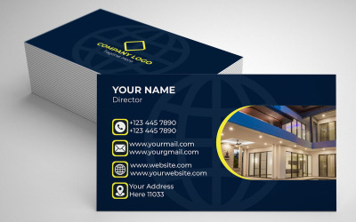 Simple Business Card-Template (New Design)