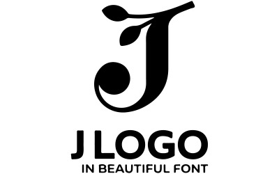 Una ilustración creativa del logotipo con el texto J