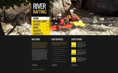 Rafting Moto CMS HTML Template