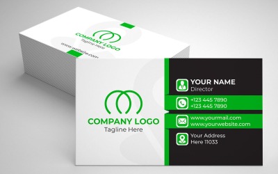 Premium Visitenkarte Einfach (Neues Design)