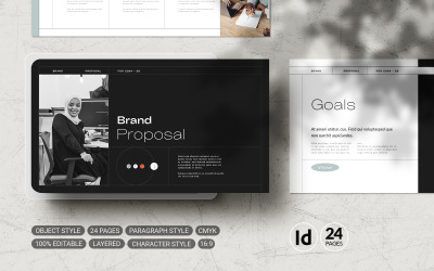 Brand Proposal  Template - (InDesign)