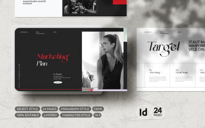 Marketing Plan Template (.indd)