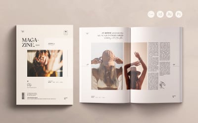 Шаблон журнала о стиле жизни - Canva