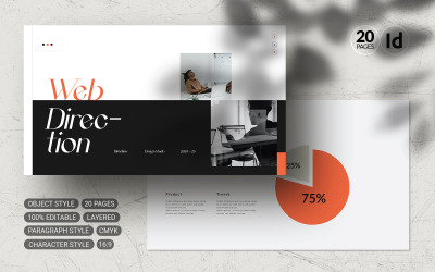 Web Direction Template (Indd)