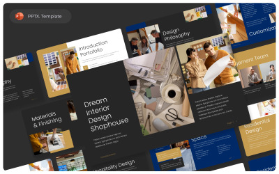 Álom - belsőépítészeti bemutató sablon