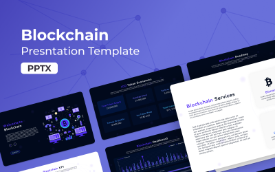 Blockchain Sunumu - PowerPoint Şablonu