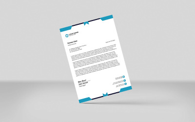 Colorful Letterhead - New Template Design
