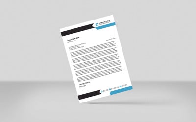 Creative Letterhead New  Template Simple Design