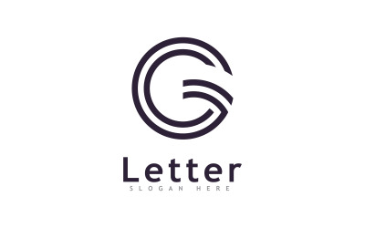 G letter logo icon illustraion 2