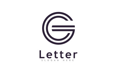 G letter logo icon illustraion 3