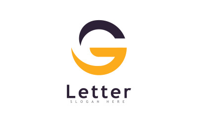G letter logo icon illustraion 6