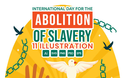 11 Abolition of Slavery Day Illustration
