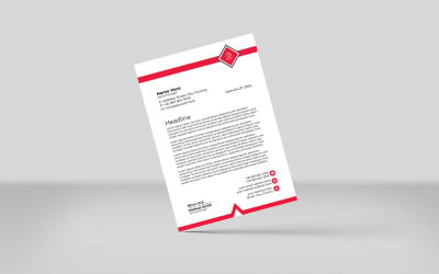 Letterhead - Corporate Identity New Template  Design